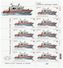 UKRAINE 2017 NEW! HISTORY OF FIREFIGHTING TRANSPORT. Mini-sheets With Labels Mi-Nr. 1658-61. MNH (**) - Feuerwehr