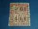 Timbres Des Colonies Françaises De 1891-92 N C E " NOUVELLE CALEDONIE " VARIETE SURCHARGE RENVERSEE N°13a Oblitéré (T) - Used Stamps