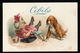 CHROMO CIBILS - 13 X 8.5 CM -  ENFANT CHIEN  - VOIR 2 SCANS - Autres & Non Classés