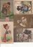 Delcampe - Lot Divers De 95 Cartes Postales Anciennes : Fantaisie , Folklore , Humour , Caricature ... A Voir - 5 - 99 Cartes