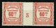 FRANCE -  YT T 48 ** - TAXE - PAIRE DE TIMBRES NEUFS ** AVEC MILLESIME - 1859-1959.. Ungebraucht