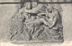 31. LILLEBONNE - EGLISE NOTRE-DAME.LE CHRIST MOURANT BAS RELIEF EN MARBRE . AFFR AU VERSO . 2 SCANES - Lillebonne