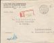 ROYAL CROWN, KING STEPHEN, STAMPS ON REGISTERED COVER, 1941, HUNGARY - Covers & Documents