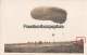CARTE PHOTO ALLEMANDE  FERME DEROUBAIX 1918 (environs GENECH BACHY) FESSELBALLON (BALLON CAPTIF D'OBSERVATION) N°1 - Autres & Non Classés