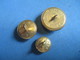 Delcampe - 22  Boutons /Militaria/ Bombé Lisse/ De Tailles Différentes / Origine à Déterminer /Vers 1900-1910      BOUT125 - Botones