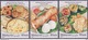 Malaysia 2017-18 Festive Food Series -- Indian Set+M/S MNH Unusual - Malasia (1964-...)