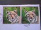 2551 - Estonie. Timbres De 2017 Ob. Service Courant, Cor De Poste. Faune. Le Lynx. Sur Lettre. - Estonia