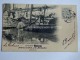 FRANCIA FRANCE PALAVAS LES FLOTS MONTPELLIER Grand Casino Rive Droite Bateau De Pêche Old Postcard - Palavas Les Flots