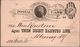 ! 1888 Postal Stationary USA, Ganzsache, Union Direct Hamburg Line, Albany - ...-1900