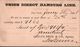 ! 1888 Postal Stationary USA, Ganzsache, Union Direct Hamburg Line, Albany - ...-1900