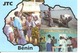 Mi 533(TP Anciennement DAHOMEY Devenu BENIN) COTONOU   Vers   FRANCE  1993 2 SCANS - Benin – Dahomey (1960-...)