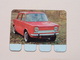 SIMCA 1000 - Coll. N° 12 NL/FR ( Plaquette C O O P - Voir Photo - IFA Metal Paris ) ! - Plaques En Tôle (après 1960)