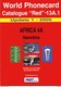 WORLD PHONECARD-RED-12.1 AFRICA 3 (R-Z) - Books & CDs
