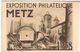 FRANCIA 1938 METZ EXPOSICION FILATELICA - Cartas & Documentos