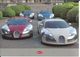 4 Voitures Bugatti Veyron - Photographie Devant La Villa D'Este (Italie) - Turismo