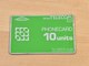 Télécarte British Telecom Phonecard 10 Units - BT Schede Mondiali (Prepagate)