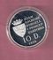 ANDORRA 10 DINARA 1994 SILVER PROOF OLYMPICS CYCLING 1995 - SCRATCHES ONLY ON CAPSEL - Andorre