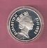 FIJI 10 DOLLARS 1993 SILVER PROOF OLYMPIC GAMES WRESTLING - SCRATCHES ONLY ON CAPSEL - Figi