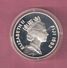 FIJI 10 DOLLARS 1993 SILVER PROOF OLYMPIC GAMES WRESTLING - SCRATCHES ONLY ON CAPSEL - Fidji