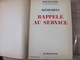 Weygand Memoires Rappelé Au Service Vol 3 50 Eme Mille 1950 Dedicace Ww2 Guerre Mondiale Afrique Proche Orient - Livres Dédicacés