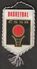 Basketball / Flag, Pennant / Czechoslovakia / Czechoslovak Basketball Federation - Bekleidung, Souvenirs Und Sonstige