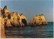 Felsenküste Der Algarve Im Abendlicht - (Reisebilder Portugal Algarve Von Werner Scharnweber) - Faro