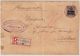 1915 " Maubeuge "  Lettre Recommandee, R!  , #8813 - OC1/25 General Government