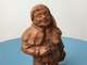 Oud Beeldje PATJOEPELKE 1939 Sculptuur In Terracotta Yvonne Waegemans Lokeren Kabouter Sprookje Dwarf Gnome Nain - Andere & Zonder Classificatie