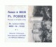 Calendrier De Poche - 1969 ( 2 Pièces) Et 1970 - Pharmacie De Doulon Ph. Poirier à NANTES - Château De Falaise (fr55) - Petit Format : 1961-70