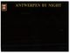 (822) Belgium - Antwerpen By Night - La Nuit - Blac Card - Carte Noire (with Europa Stamp At Back Of Card) - Autres & Non Classés