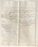 LETTRE 1814 DU CHEVALIER BURDIN COMMISSAIRE DES GUERRES  ARIEGE (10eme DIVISION  )  A HOSPICE DE MIREPOIX AR112 - Documenti Storici