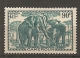 CAMEROUN - Yv. N° 177  * 90c  Elephants Cote  1,1 Euro  BE  2 Scans - Unused Stamps