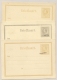 Suriname - 1877/9 - 3 Oude Briefkaarten Willem III Ongebruikt - Suriname ... - 1975