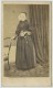 CDV 1860-70 Tournier à Bourges . Religieuse . Nun . - Anciennes (Av. 1900)