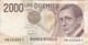 BILLETE DE ITALIA DE 2000 LIRAS DEL AÑO 1990  MARCONI  (BANKNOTE) - 2.000 Lire