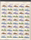 1976   Inland Vessels  Sc 700-3  Se-tenant   MNH Complete Sheet Of 50 In Original Unopened Canada Post Packaging - Hojas Completas