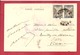 Y&T N°354X2  ATHENES   Vers    FRANCE 1927  2 SCANS - Covers & Documents