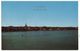 Davenport IA, City Skyline From Centennial Bridge Rock Island IL C1960s Vintage Iowa Postcard M8652 - Davenport