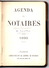 AGENDA DES NOTAIRES 1895  Avec Pratique Notariale & Code Civil Bruxelles Notaire LAUFFER - Rue LOCQUENGHIEN - Notaris - Sonstige & Ohne Zuordnung