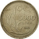 Monnaie, Turquie, 5000 Lira, 1993, TTB, Nickel-Bronze, KM:1025 - Turquie