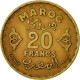 Monnaie, Maroc, Mohammed V, 20 Francs, 1951, Paris, TTB, Aluminum-Bronze, KM:50 - Maroc