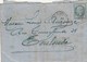 Yvert 29 Sur Partie De Lettre Cachet AX Sur Ariège 30/7/1870 GC 266 Pour Toulouse - 1849-1876: Période Classique