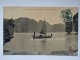 VIETNAM INDOCINA INDOCHINE FRANCE TONKIN Baie D'Along Passe Du Crapaud Boat Fisherman Old Postcard - Vietnam