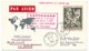 FRANCE - Enveloppe - Premier Vol PARIS => LOS ANGELES - Lufthansa LH 450 - 1959 - First Flight Covers