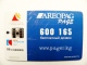 Damaged Chip Phone Card From Kyrgyzstan Animal Lynx - Kirguistán