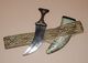 Couteau Ancien Jambiya Avec Ceinture  - Poignard Janbiya Du YEMEN - Knives/Swords