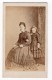 Londres Dulwich Mere Et Fils Portrait Ancienne Photo CDV Pimlico 1880 - Old (before 1900)