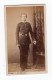 Nordhausen Homme En Uniforme Militaire Ancienne Photo CDV Schrader 1870 - Old (before 1900)