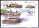 Delcampe - Ukraine 2017 Set FDC Cover Fire Fighting Vehicles History Of Fire Transport Tank Truck Boat Plane #282 - Ucrania