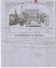 TP 17 S/LAC Facture Filature De Lin&Etoupe Gand LOS 141 C.Gand 5/9/1868 V.Eecloo C.d'arrivée PR4812 - Oblitérations à Points